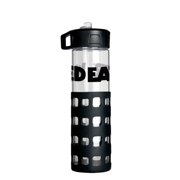 Sip-N-Go Glass Water Bottle - 20 Oz. 1