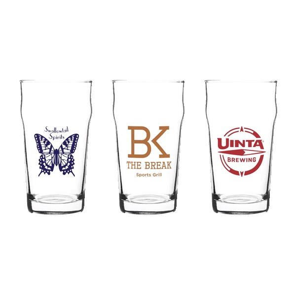 Porter 16 oz Nonic Beer Glass 1 Porter 16 oz Nonic Beer Glass 1