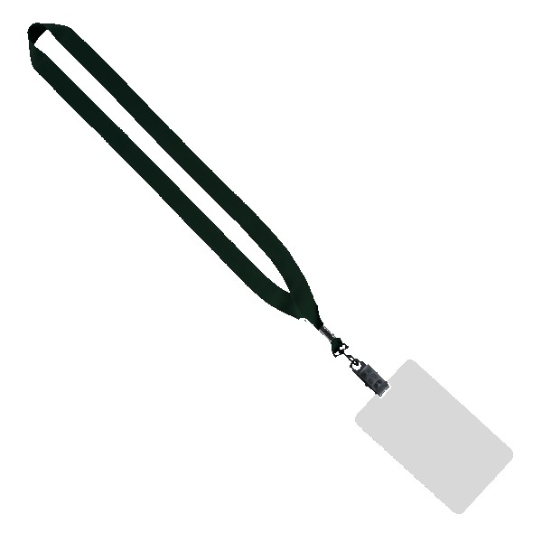 3/4" Polyester Lanyard with 3" 5/8" x 5" 1/2" ID Badge 1