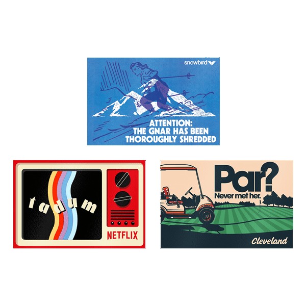 Tag Buddy 6" x 4" Rectangular All-Purpose Sticker 1 Tag Buddy 6" x 4" Rectangular All-Purpose Sticker 1