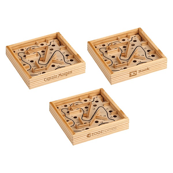 A-Mazing Wood Mini Maze Game 1 A-Mazing Wood Mini Maze Game 1