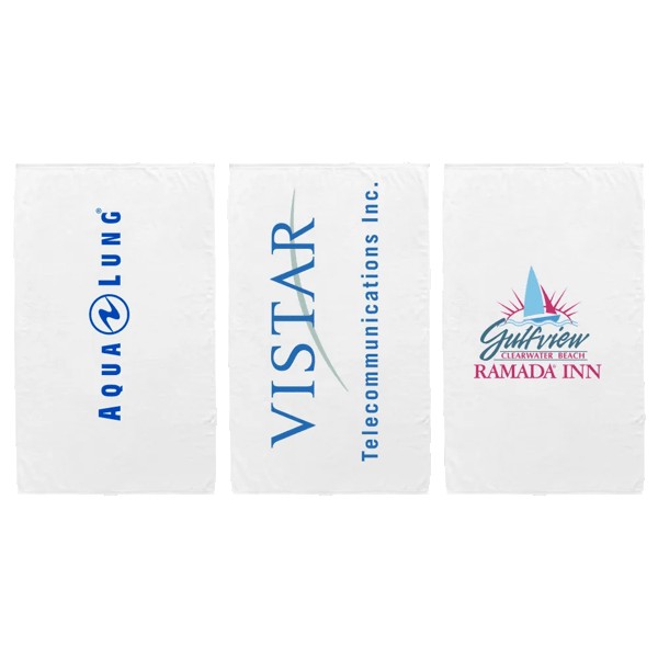 Luxury Beach Towel (White) 1 Luxury Beach Towel (White) 1