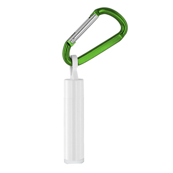 SPF 30 Soy Lip Balm with Carabiner 1