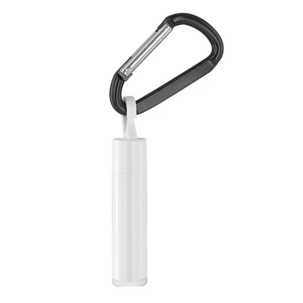 SPF 30 Soy Lip Balm with Carabiner 1