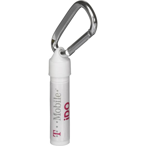 SPF 30 Soy Lip Balm with Carabiner 1