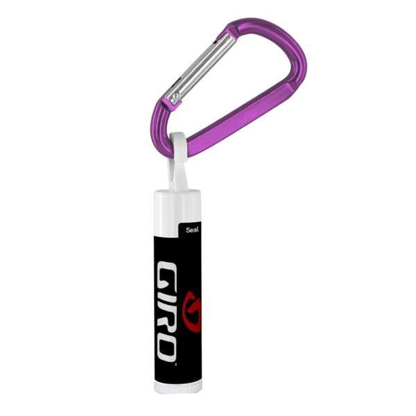 SPF 30 Soy Lip Balm with Carabiner 1