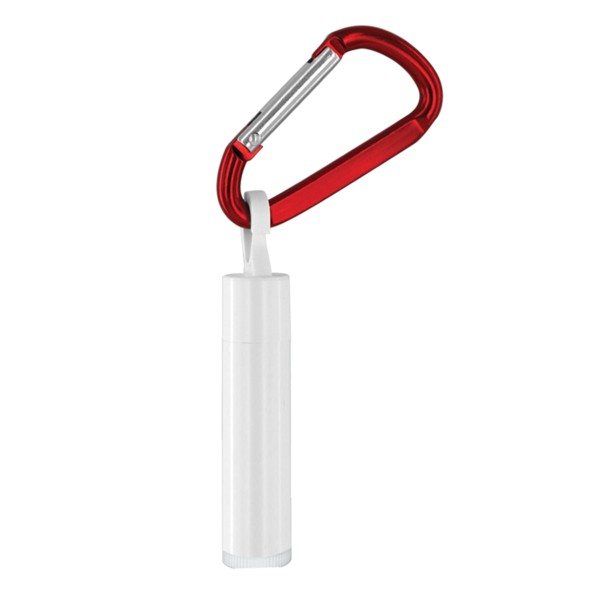 SPF 30 Soy Lip Balm with Carabiner 1
