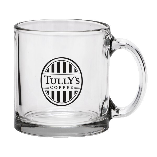 Red Eye 13 oz Libbey Clear Glass Coffee Mug 1