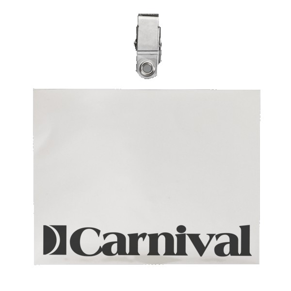 4" x 3" Printed Horizontal Vinyl Pouch with Bulldog Clip 1 4" x 3" Printed Horizontal Vinyl Pouch with Bulldog Clip 1