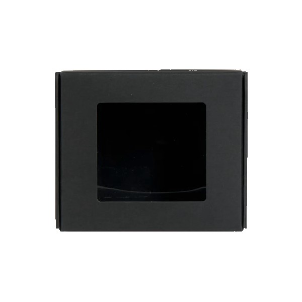 Small Black Window gift box 6" x 5" x 2.8 1 Small Black Window gift box 6" x 5" x 2.8 1