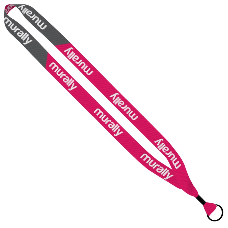 3/4" Recycled Dye-Sublimated Waffle Weave Lanyard 1 3/4" Recycled Dye-Sublimated Waffle Weave Lanyard 1