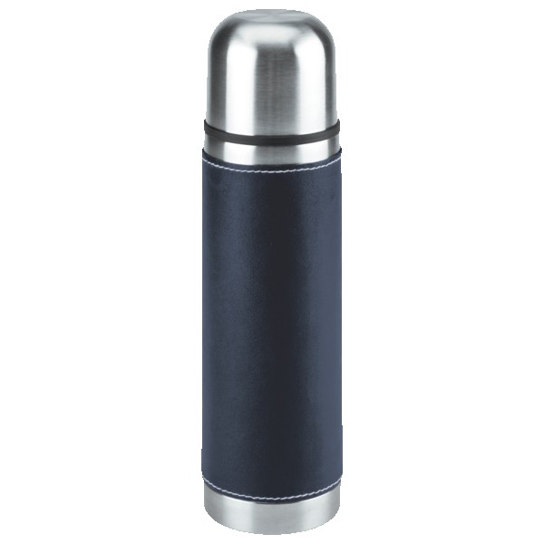 Leatherette Vacuum Bottle - 16 Oz. 1