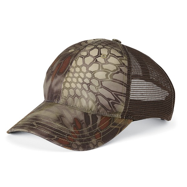 Richardson 111P Camo Washed Trucker Cap 1