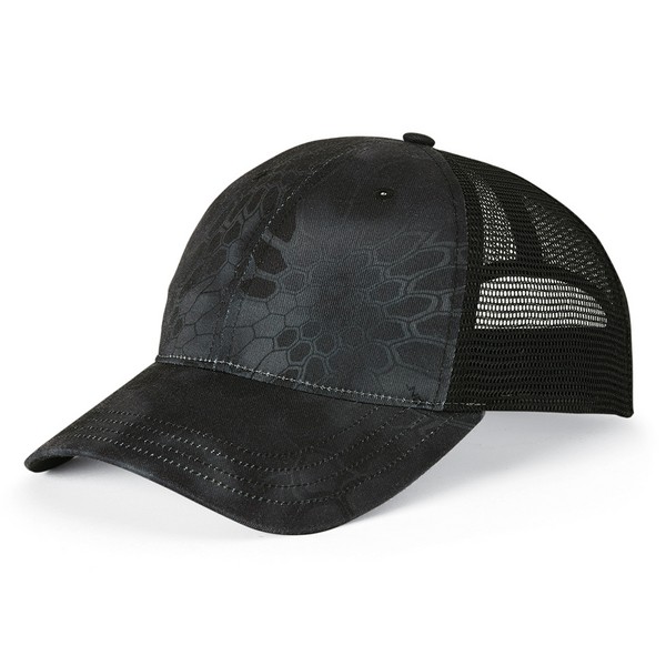 Richardson 111P Camo Washed Trucker Cap 1