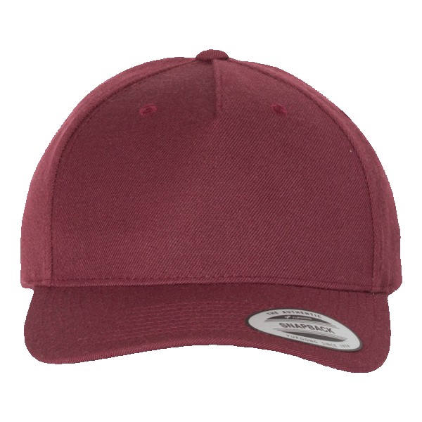 Yupoong 5789M 5-Panel Wool Blend Cap 1