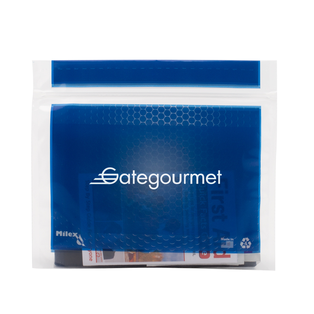 Tradeshow Safety & First Aid Kit in a Resealable Plastic Bag 1