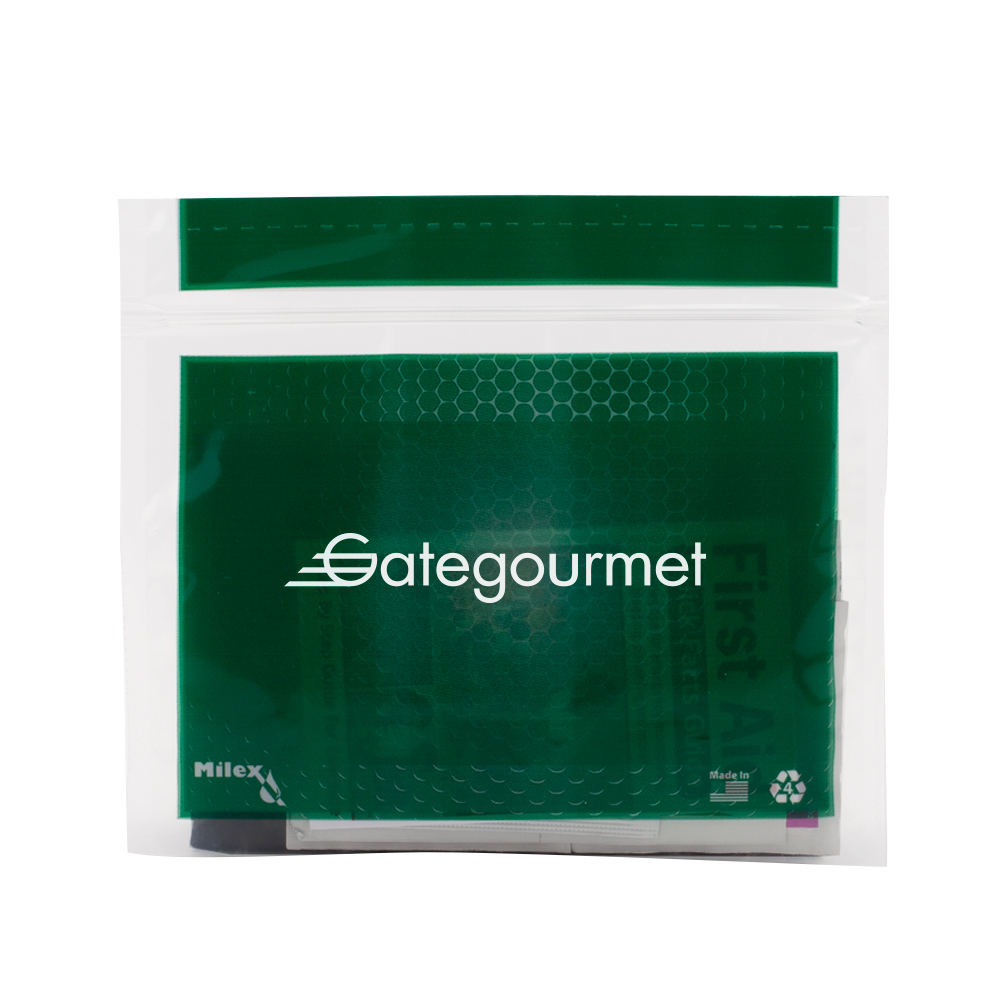 Tradeshow Safety & First Aid Kit in a Resealable Plastic Bag 1