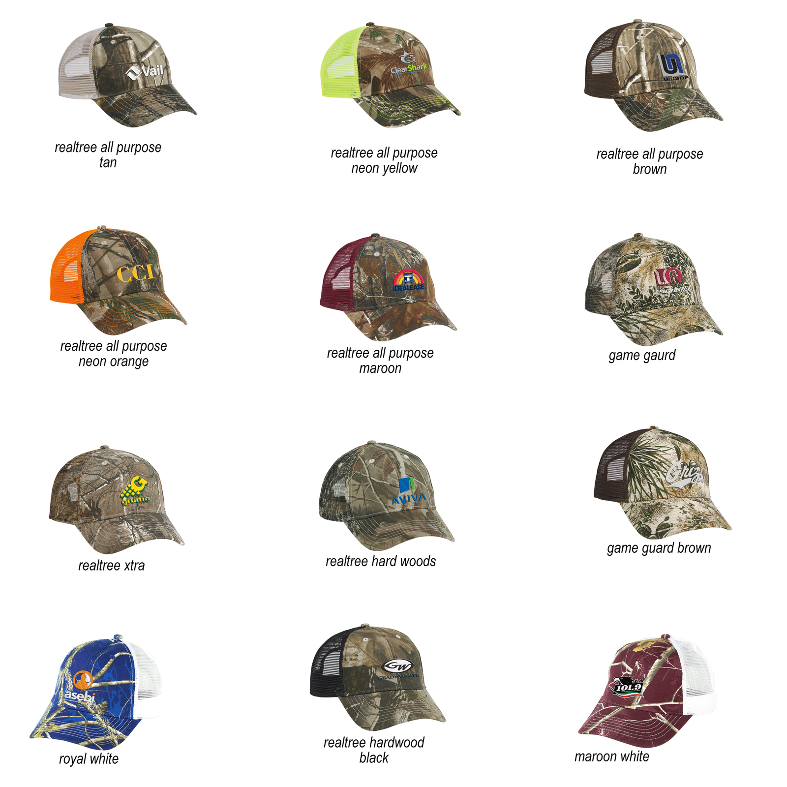 Kati LC5M Camo Mesh Back Cap 1