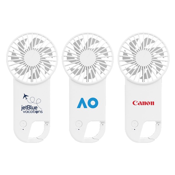 Breezy Hand Fan with Carabiner Clip 1 Breezy Hand Fan with Carabiner Clip 1