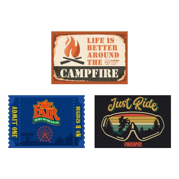 Tag Buddy 3" x 2" Rectangular All-Purpose Sticker 1 Tag Buddy 3" x 2" Rectangular All-Purpose Sticker 1