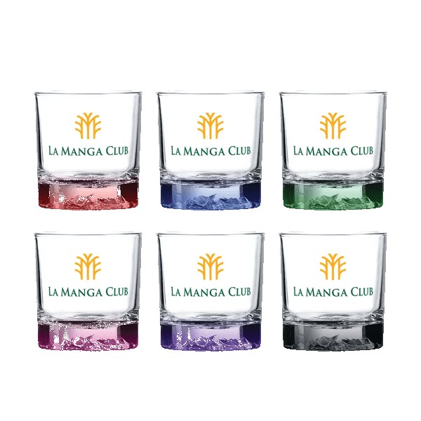 Denver 11.5 oz ARC Whiskey Rocks Glass with Color Bottom 1 Denver 11.5 oz ARC Whiskey Rocks Glass with Color Bottom 1