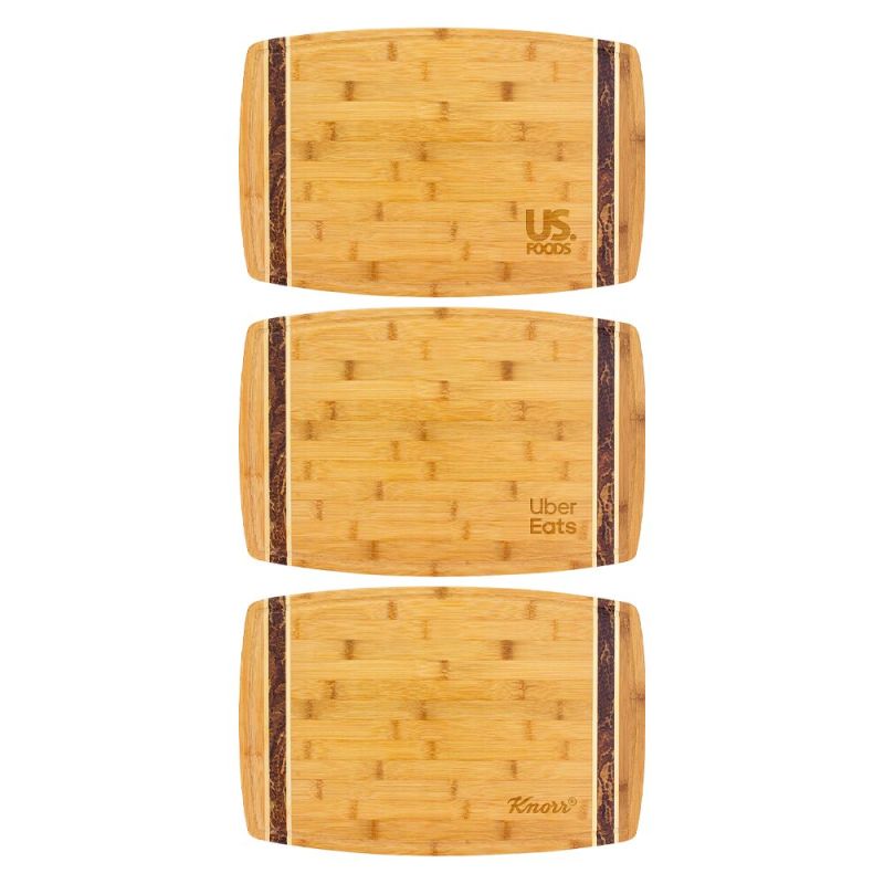 Marbled Look Bamboo Cutting Board 1 Marbled Look Bamboo Cutting Board 1