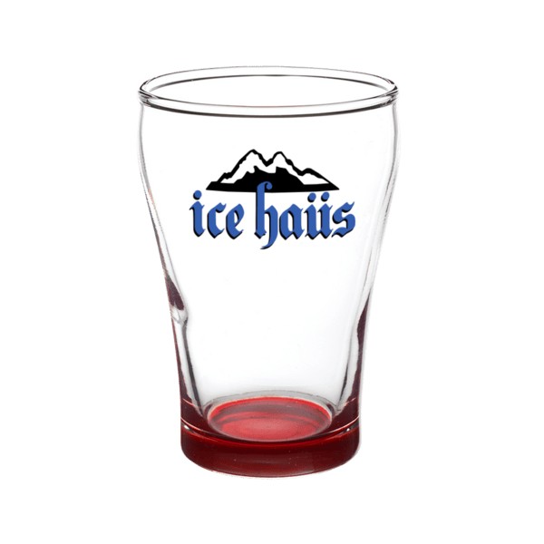 Barley 5.5 oz. Beer Tasting Glass with Color Bottom 1