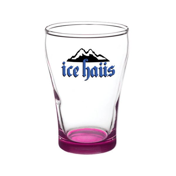Barley 5.5 oz. Beer Tasting Glass with Color Bottom 1