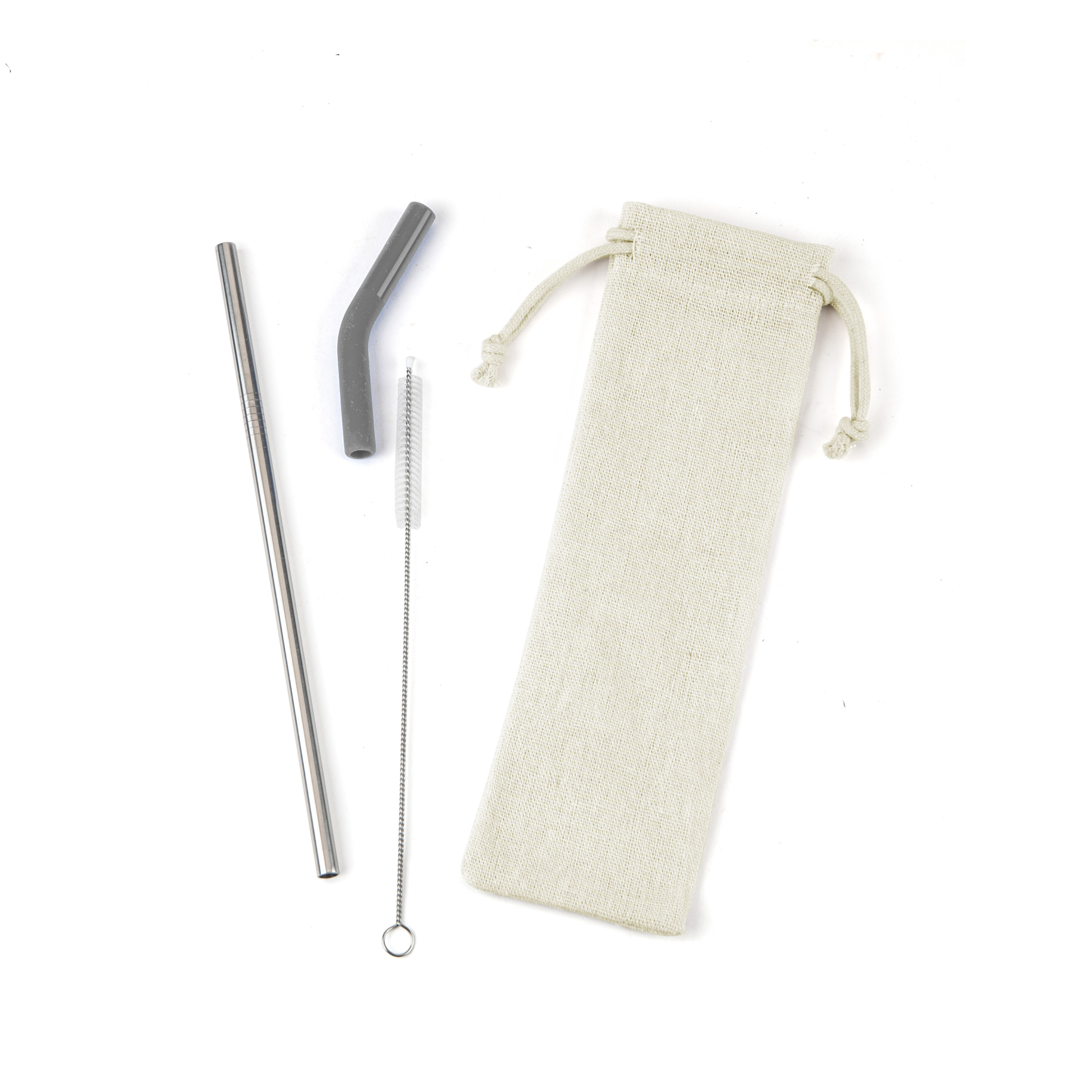 Reusable Stainless Steel Straw Set 1
