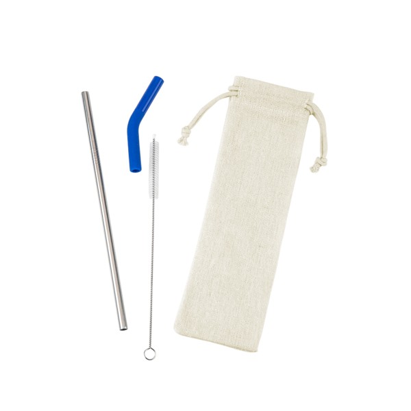 Reusable Stainless Steel Straw Set 1