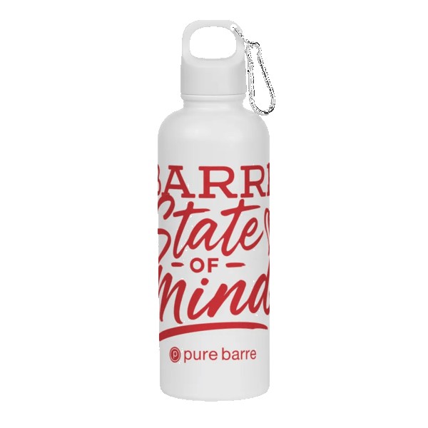 Hydraclasp 25 oz Single Wall Stainless Steel Water Bottle with Carabiner 1