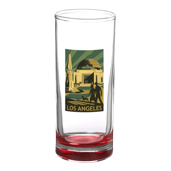 Agave 2.5 oz Lexington Shooter Glass with Color Bottom 1