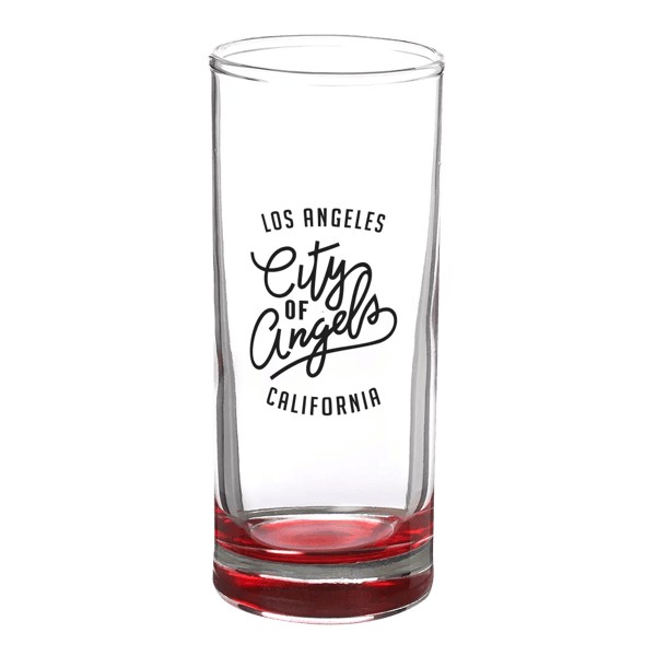 Agave 2.5 oz Lexington Shooter Glass with Color Bottom 1