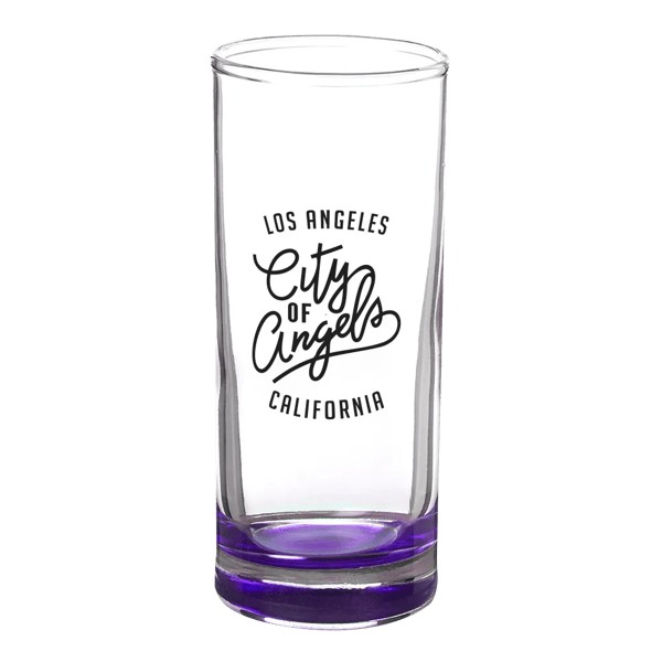 Agave 2.5 oz Lexington Shooter Glass with Color Bottom 1