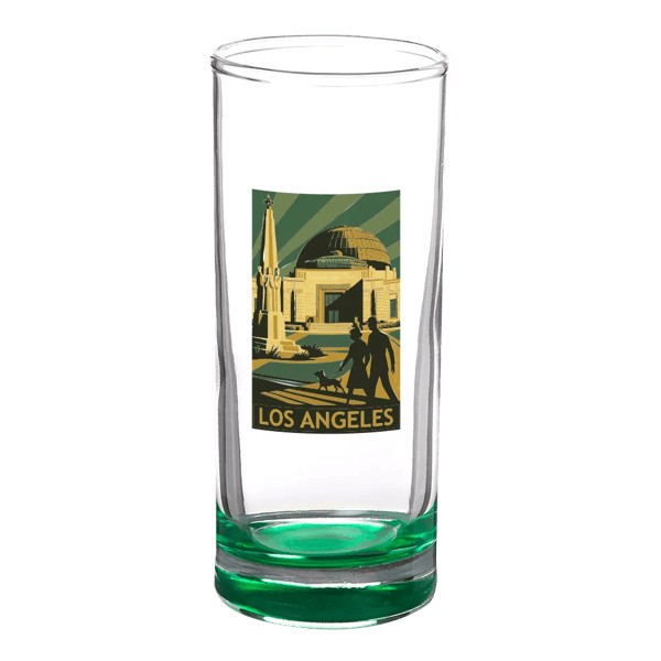 Agave 2.5 oz Lexington Shooter Glass with Color Bottom 1