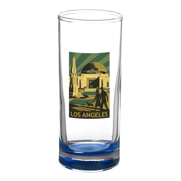 Agave 2.5 oz Lexington Shooter Glass with Color Bottom 1