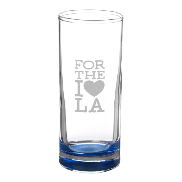 Agave 2.5 oz Lexington Shooter Glass with Color Bottom 1
