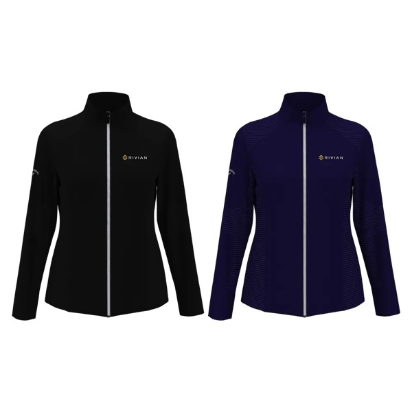 Callaway® Ladies Full-Zip Ottoman Jacket 1 Callaway® Ladies Full-Zip Ottoman Jacket 1