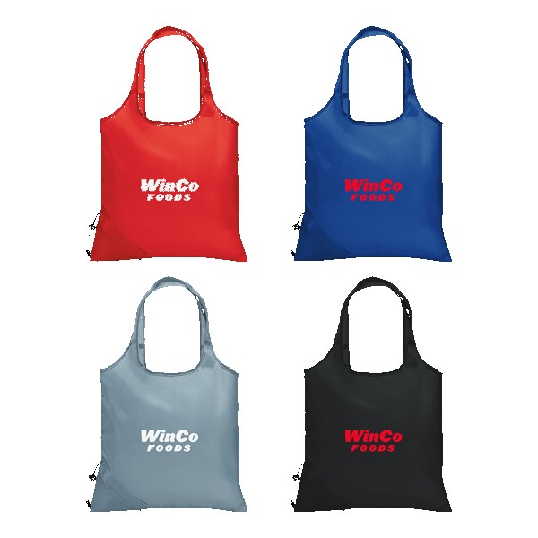 Novara Recycled Foldable Shopping Tote 1 Novara Recycled Foldable Shopping Tote 1