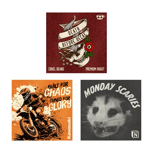 Tag Buddy 6" x 6" Square All-Purpose Sticker 1 Tag Buddy 6" x 6" Square All-Purpose Sticker 1