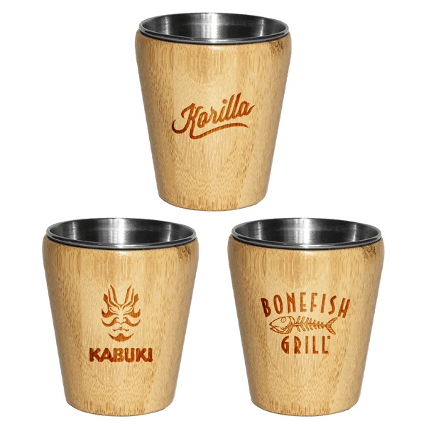 Bamboo Shot Glasses 1 Bamboo Shot Glasses 1