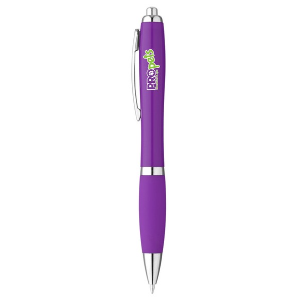 Curvy Cloud Plastic Ballpoint Pen 1