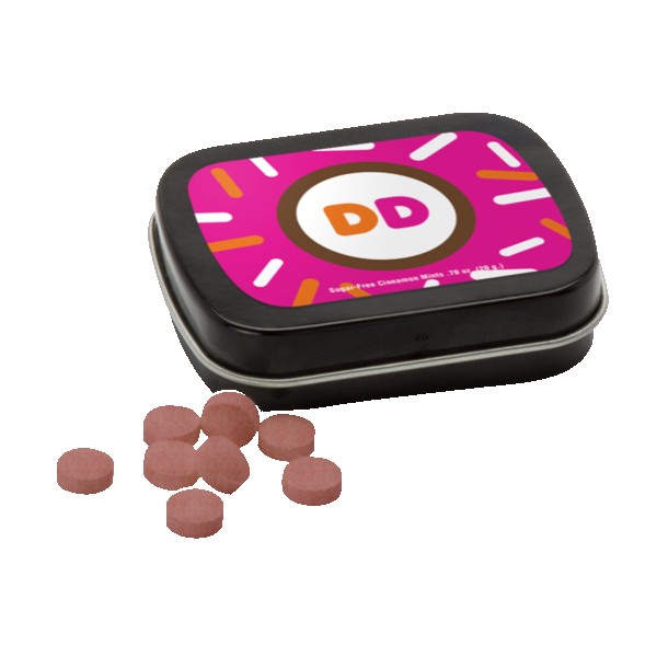 Sugar Free Mints in a Small Rectangular Hinged Tin 1