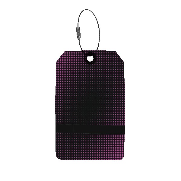 Pikes Dye-Sublimated Felt Luggage Tag 1