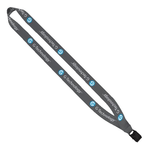 3/4" Polyester Dye Sublimated Lanyard 1