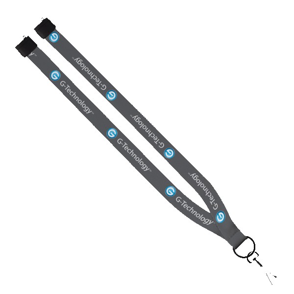 3/4" Polyester Dye Sublimated Lanyard 1