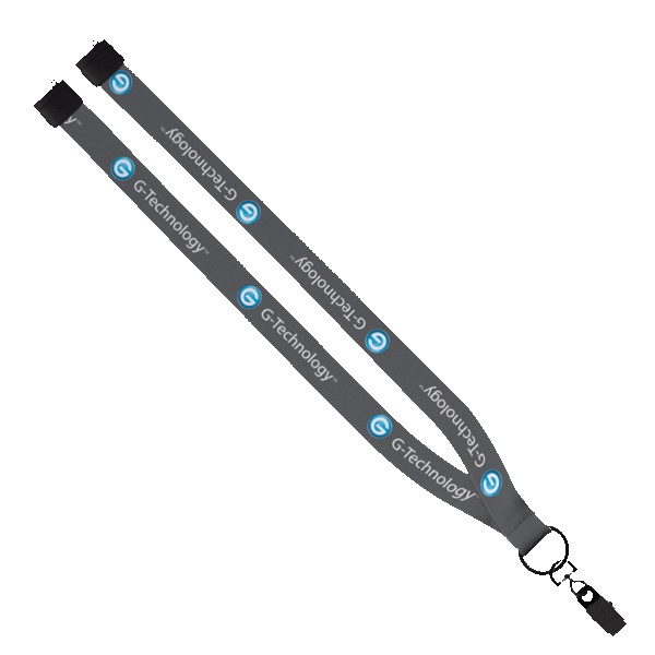 3/4" Polyester Dye Sublimated Lanyard 1