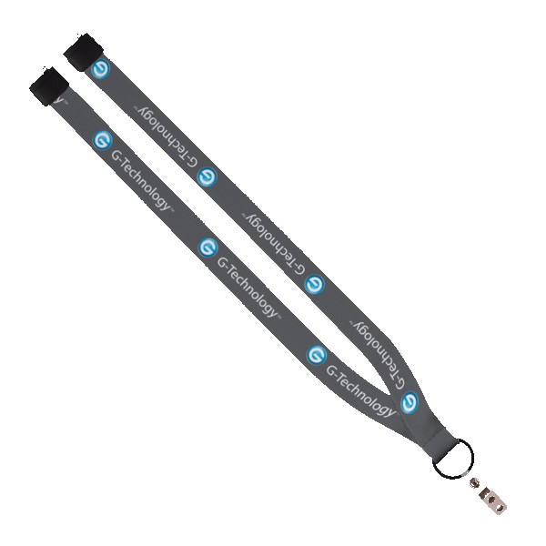 3/4" Polyester Dye Sublimated Lanyard 1