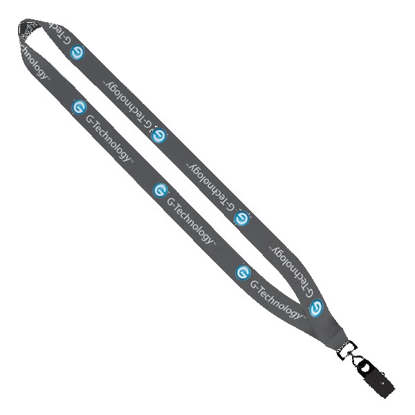 3/4" Polyester Dye Sublimated Lanyard 1