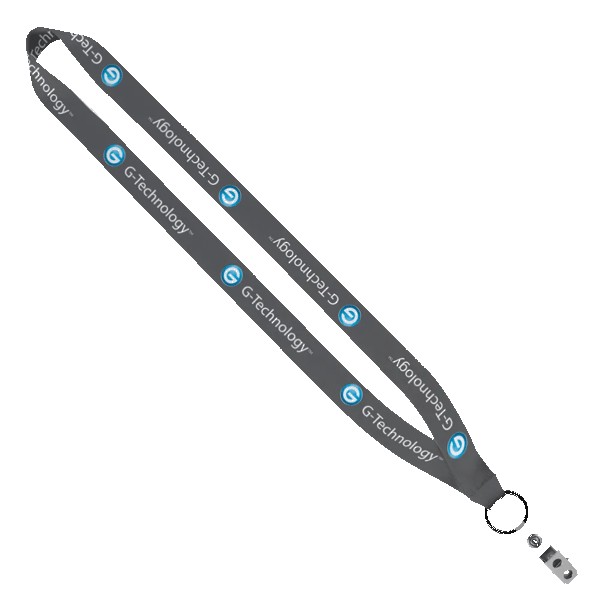 3/4" Polyester Dye Sublimated Lanyard 1